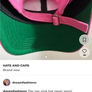 tier nyc | Accessories | Tier Nyc Pink Hat | Poshmark display picture 2